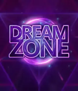 Step into the vibrant realm of Dream Zone slot by ELK Studios, showcasing a stunning purple and blue cosmic backdrop with the bold logo illuminated brightly. This image evokes a dream-like atmosphere, great for fans of vibrant, abstract graphics, delivering a thrilling gaming experience.